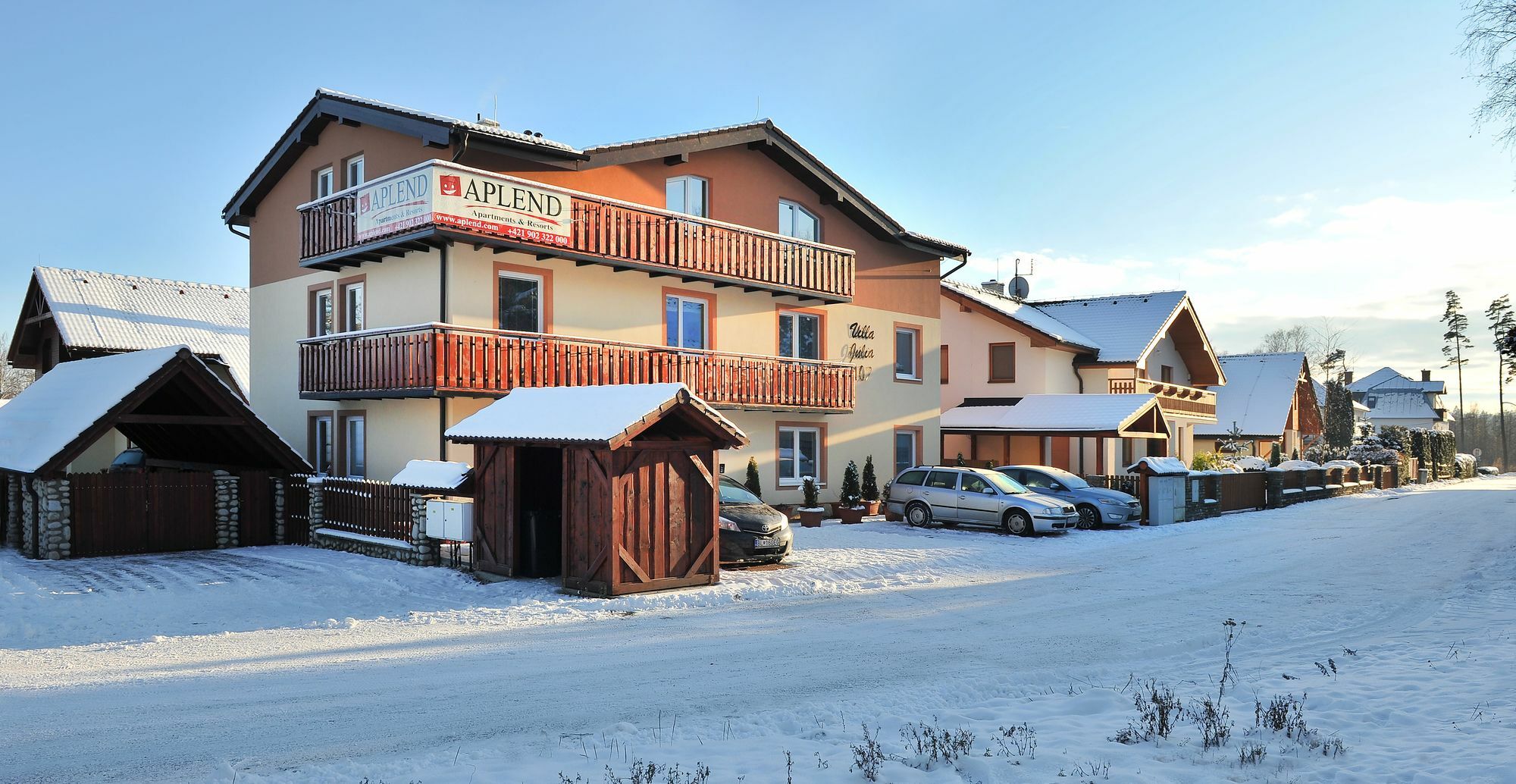 Aplend Vila Julia Vysoké Tatry Exteriör bild